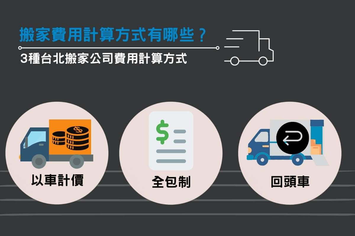 台北搬家公司費用計算方式 台北搬家公司費用計算方式